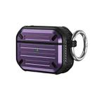 For AirPods 3 Wireless Earphones Protective Case(Purple) - 1