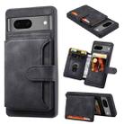 For Google Pixel 6a Skin Feel Dream Anti-theft Brush Shockproof Portable Skin Card Bag Phone Case(Black) - 1