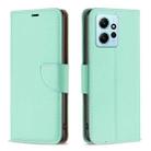 For Xiaomi Redmi Note 12 4G Global Litchi Texture Pure Color Leather Phone Case(Green) - 1