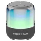 HOPESTAR SC-01 Waterproof LED Light Wireless Bluetooth Speaker(Grey) - 1