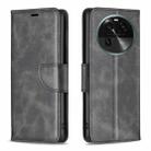 For OPPO Find X6 5G Lambskin Texture Leather Phone Case(Black) - 1