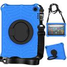 For Amazon Kindle Fire HD 8 2022 / 2020 Spider King Silicone Protective Tablet Case(Blue) - 1