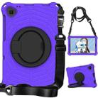 For Xiaomi Mi Pad 4 Plus Spider King Silicone Protective Tablet Case(Purple) - 1