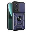 For Xiaomi Civi 2 5G / 13 Lite Sliding Camera Cover Design TPU+PC Phone Case(Blue) - 1