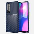 For Xiaomi Note 10 Lite Thunderbolt Shockproof TPU Soft Case(Blue) - 1