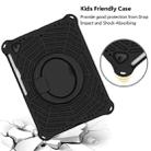 Spider King Silicone Protective Tablet Case For iPad 9.7 2018 / 2017(Black) - 3