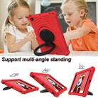 Spider King Silicone Protective Tablet Case For iPad 9.7 2018 / 2017(Red) - 6