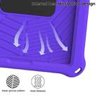 Spider King Silicone Protective Tablet Case For iPad 9.7 2018 / 2017(Purple) - 7