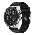 PG3 Pro 1.41 inch TFT Screen Smart Watch, Support Heart Rate / Blood Pressure Monitoring(Black Silver) - 1