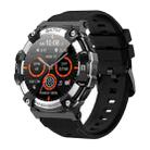 PG666 1.39 inch TFT Screen Bluetooth Call Smart Watch, Support Heart Rate / Blood Pressure Monitoring(Black Silver) - 1