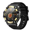 PG666 1.39 inch TFT Screen Bluetooth Call Smart Watch, Support Heart Rate / Blood Pressure Monitoring(Black Gold) - 1