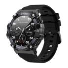 PG666 1.39 inch TFT Screen Bluetooth Call Smart Watch, Support Heart Rate / Blood Pressure Monitoring(Black) - 1