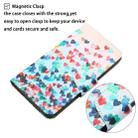 For Xiaomi Redmi Note 12 4G Global Colored Drawing Leather Phone Case(Heart) - 5