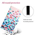 For Xiaomi Redmi Note 12 4G Global Colored Drawing Leather Phone Case(Heart) - 6