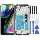 Original LCD Screen For Motorola Moto G82 Digitizer Full Assembly With Frame - 1