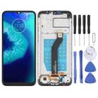 Original LCD Screen For Motorola Moto G8 Power Lite Digitizer Full Assembly With Frame - 1