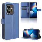 For Infinix Zero 20 X6821 Diamond Texture Leather Phone Case(Blue) - 1