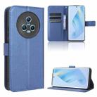 For Honor Magic5 Diamond Texture Leather Phone Case(Blue) - 1