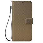 For Honor X5 Diamond Texture Leather Phone Case(Brown) - 2