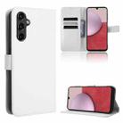 For Samsung Galaxy A24 4G Diamond Texture Leather Phone Case(White) - 1