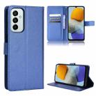 For Samsung Galaxy M13 4G / M23 5G Diamond Texture Leather Phone Case(Blue) - 1