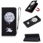 For iPhone 7 Plus 3D Painting Horizontal Flip Leather Case with Holder & Card Slot & Wallet & Lanyard(Spaceman) - 1