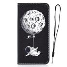 For iPhone 7 Plus 3D Painting Horizontal Flip Leather Case with Holder & Card Slot & Wallet & Lanyard(Spaceman) - 2