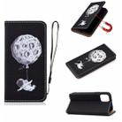 For iPhone 11 Pro 3D Painting Horizontal Flip Leather Case with Holder & Card Slot & Wallet & Lanyard(Spaceman) - 1