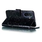 For Huawei Enjoy 50 Sun Mandala Embossing Pattern Phone Leather Case(Black) - 5