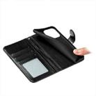 For Huawei Enjoy 50 Sun Mandala Embossing Pattern Phone Leather Case(Black) - 6
