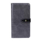 For Huawei V30 Pro idewei Crocodile Texture Horizontal Flip Leather Case with Holder & Card Slots & Wallet(Grey) - 2