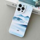 For iPhone 13 Pro Precise Hole Glossy PC Phone Case(Wild Goose) - 1