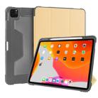 For iPad Pro 12.9 inch (2021) / (2020) Mutural Horizontal Flip PC + TPU + PU Leather Tablet Case with Holder & Pen Slot(Gold) - 1