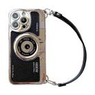 For iPhone 14 Plus Camera Style Phone Case(Black) - 1