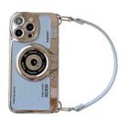 For iPhone 14 Plus Camera Style Phone Case(Sky Blue) - 1