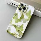 For iPhone 14 Pro Max Precise Hole Glossy PC Phone Case(Summer Butterfly) - 1
