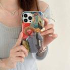 For iPhone 12 / 12 Pro Silk Texture Phone Case(Walking) - 2