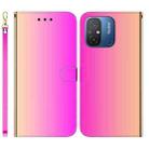 For Xiaomi Redmi 12C / 11A Imitated Mirror Surface Leather Phone Case(Gradient Color) - 1