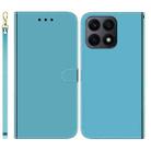 For Honor X8a Imitated Mirror Surface Leather Phone Case(Blue) - 1