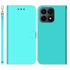 For Honor X8a Imitated Mirror Surface Leather Phone Case(Mint Green) - 1