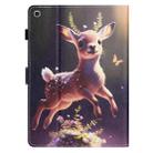 For Samsung Galaxy Tab A 10.1 2019 T510/T515 Coloured Drawing Stitching Leather Tablet Case(Deer) - 3