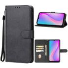 For Itel A60 Leather Phone Case(Black) - 1