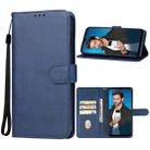 For Itel P40 Leather Phone Case(Blue) - 1