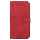 For Motorola Edge 40 Leather Phone Case(Red) - 2