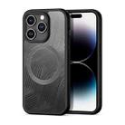 For iPhone 15 Pro DUX DUCIS Aimo Mag Series TPU + PC MagSafe Frosted Feel Phone Case(Black) - 1