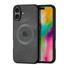 For iPhone 16 Plus DUX DUCIS Aimo Mag Series TPU + PC MagSafe Frosted Feel Phone Case(Black) - 1