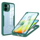 For Xiaomi Redmi A1 Acrylic + TPU 360 Degrees Full Coverage Phone Case(Green) - 1