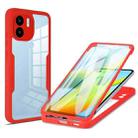 For Xiaomi Redmi A1 Acrylic + TPU 360 Degrees Full Coverage Phone Case(Red) - 1