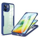 For Xiaomi Redmi A1+ Acrylic + TPU 360 Degrees Full Coverage Phone Case(Blue) - 1