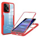 For Xiaomi Redmi Note 12 Pro 5G / Poco X5 Pro Acrylic + TPU 360 Degrees Full Coverage Phone Case(Red) - 1